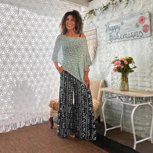 Load image into Gallery viewer, Black Aqua Tribal