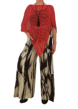 Load image into Gallery viewer, Modern Abstract Cardinal Red